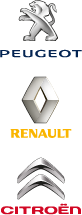Peugeot - Renault - Citroen